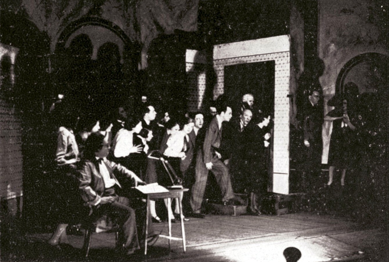 Komparserie (R. Duschinsky) - Une scène 1930-31